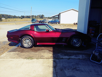 Corvette Candy Paint, From a Distance